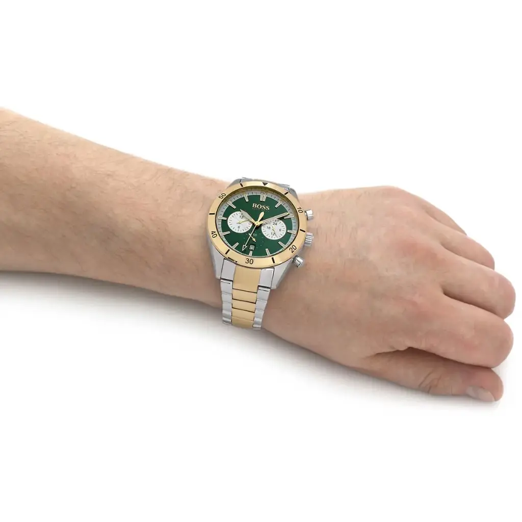 1513872-hugo-boss-watch-men-green-dial-metal-stainless-steel-silver-gold-strap-quartz-battery-analog-chronograph-santiago_9.webp