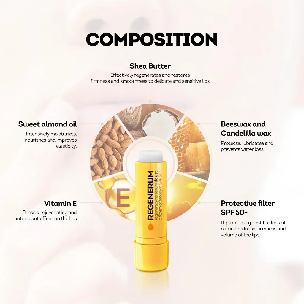 SPF 50+ REGENRATING LIP SERUM