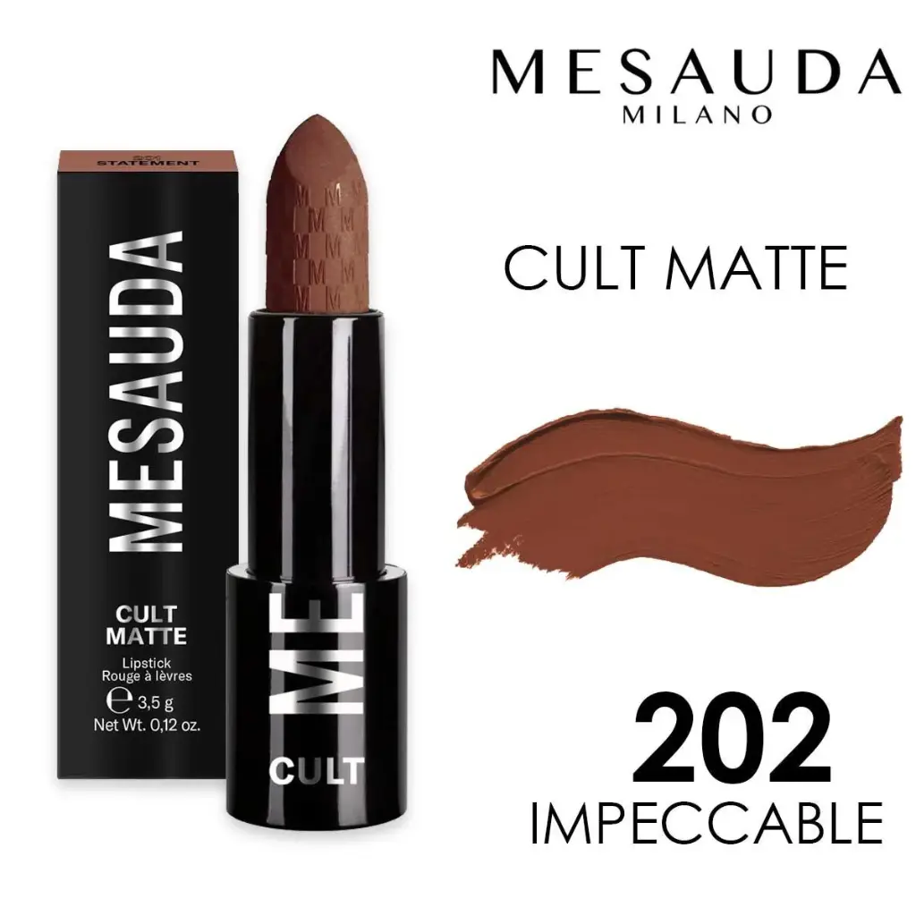 MESAUDA CULTMATTE LIPSYICK 202 IMPECCABLE