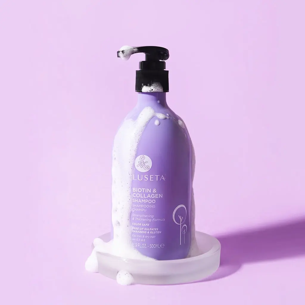 LUSETA BIOTIN & COLLAGEN SHAMPOO 500Ml