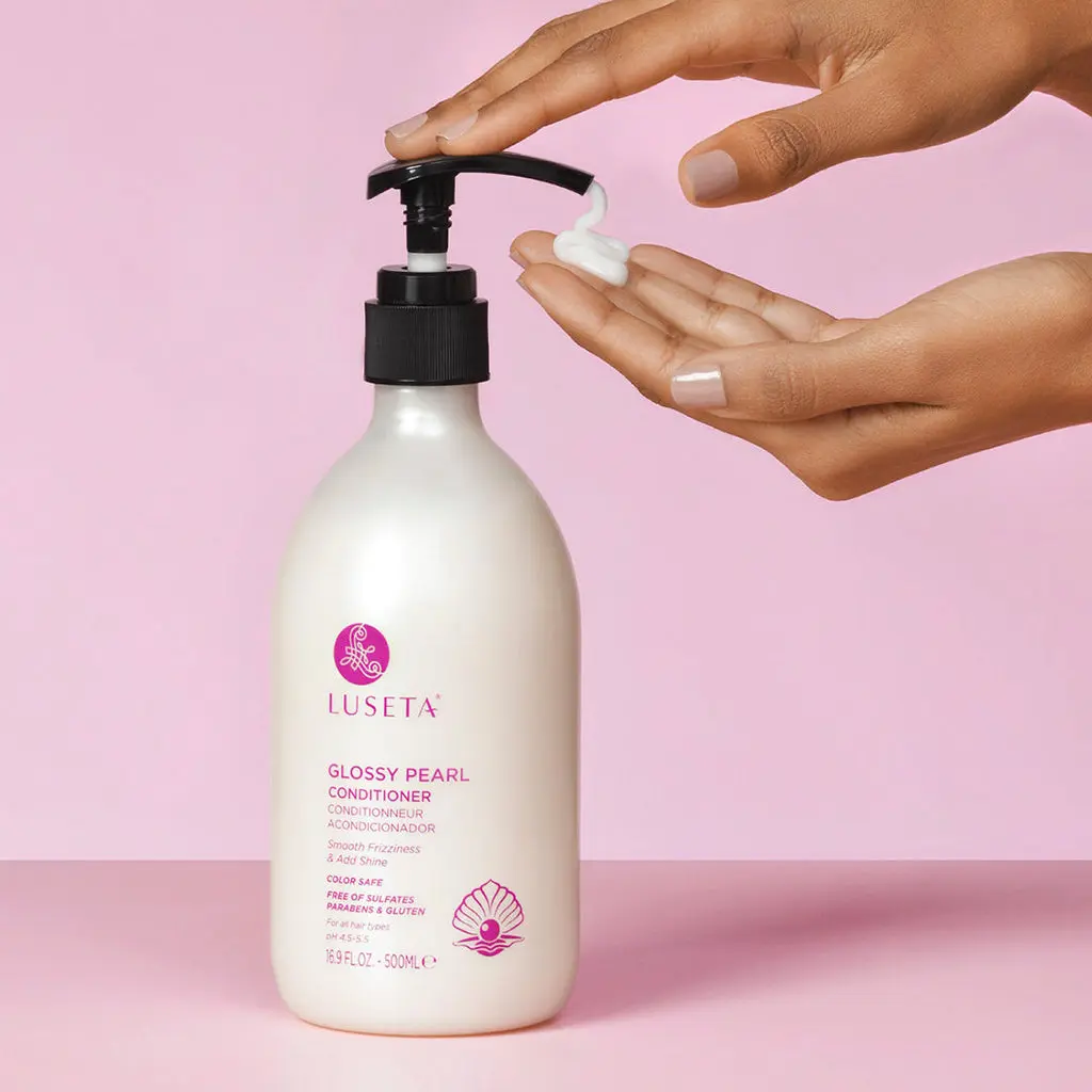 LUSETA GLOSSY PEARL CONDITIONER 500MLبلسم لوسيتا اللامع اللؤلؤي 500 مل