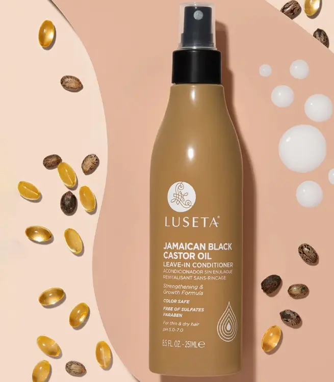 LUSETA CASTOR &HEAMP OIL 251ML 