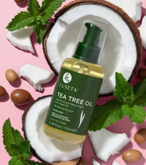 LUSETA TEA TREE OIL HAIR&SCALP TREATMENT WITHE ARGAN OIL 100ML