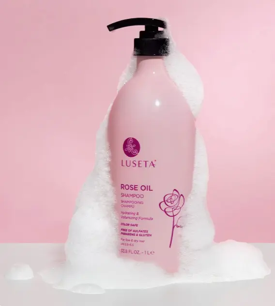 LUSETA ROSE OIL SHAMPOO500ML