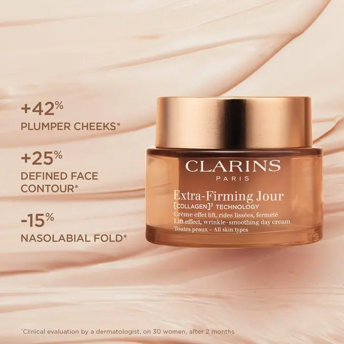 CLARINS EXTRA-FIRMING DAY CREAM ALL SKIN كريم كلارنس النهاري لشد البشرة - لجميع أنواع البشرة
