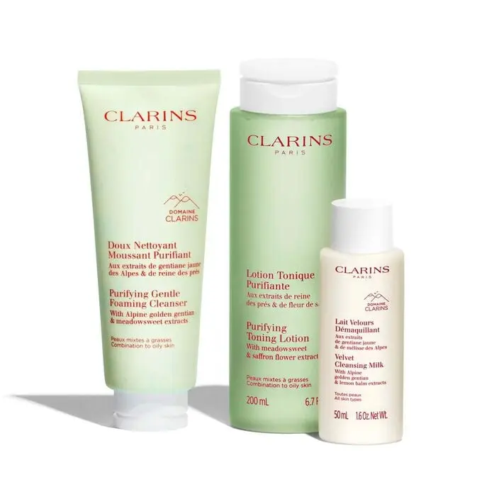 CLARINS MY CLEANSING ESSENTIALS - COMBINATION To OILY SKIN