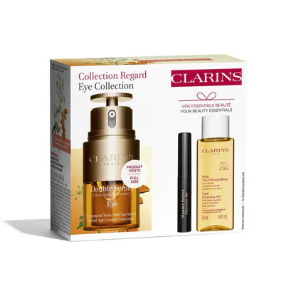G.S DOUBLE SRM 30ML+DOUBLE SERUM EYE 20ML+TOTAL CLNSNG OIL 50ML+WNDER PRFCT CLARINS MSC 4D MINI