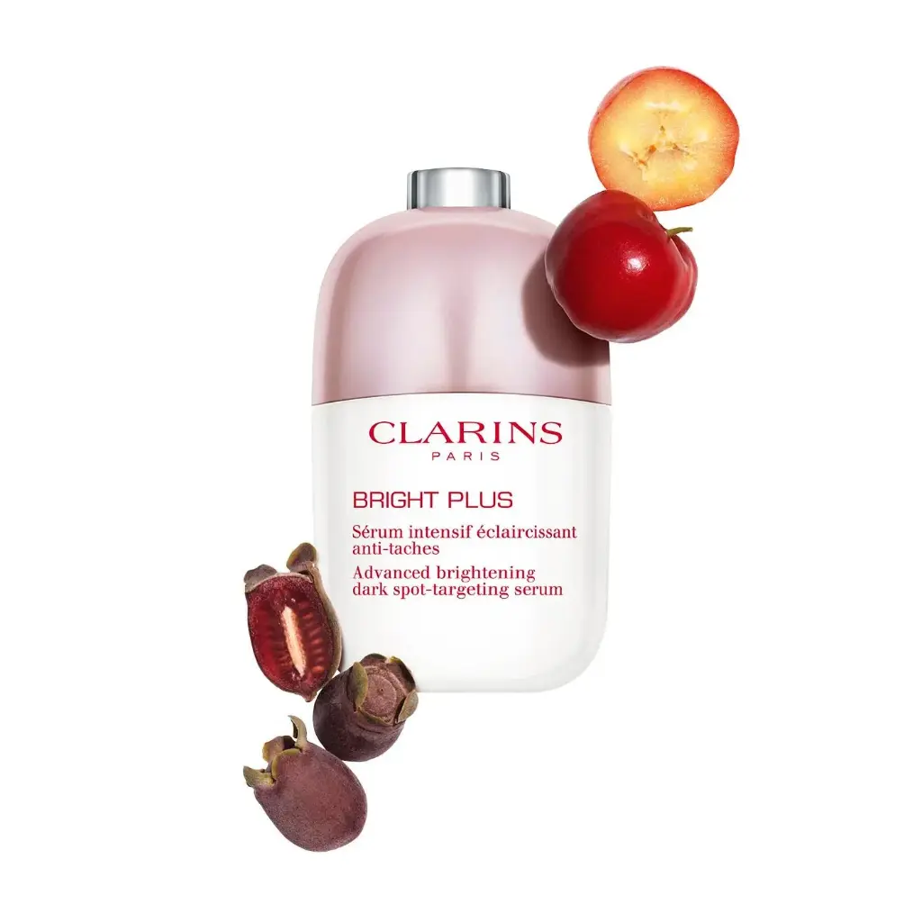 CLARINS BRIGHT PLUS ADVANCED DARK SPOT TARGETING SERUM 50MLسيروم كلارنس برايت بلس المتقدم لاستهداف البقع الداكنة 50 مل