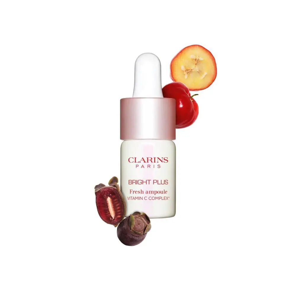 CLARINS BRIGHT PLUS FRESH AMPOULE 8MLأمبولة كلارنس برايت بلس فريش 8 مل