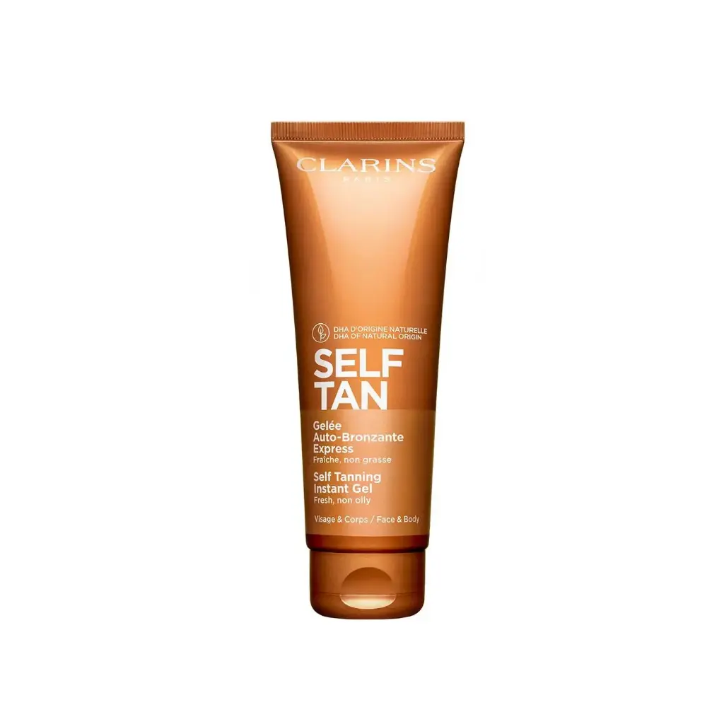 CLARINS SELF TANNING INSTANT GEL 125MLجل تسمير ذاتي فوري من كلارنس 125 مل