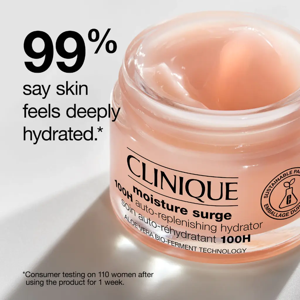 Visual Search Save View image Share More CLINIQUE Moisture Surge 100H Auto-Replenishing Hydrator