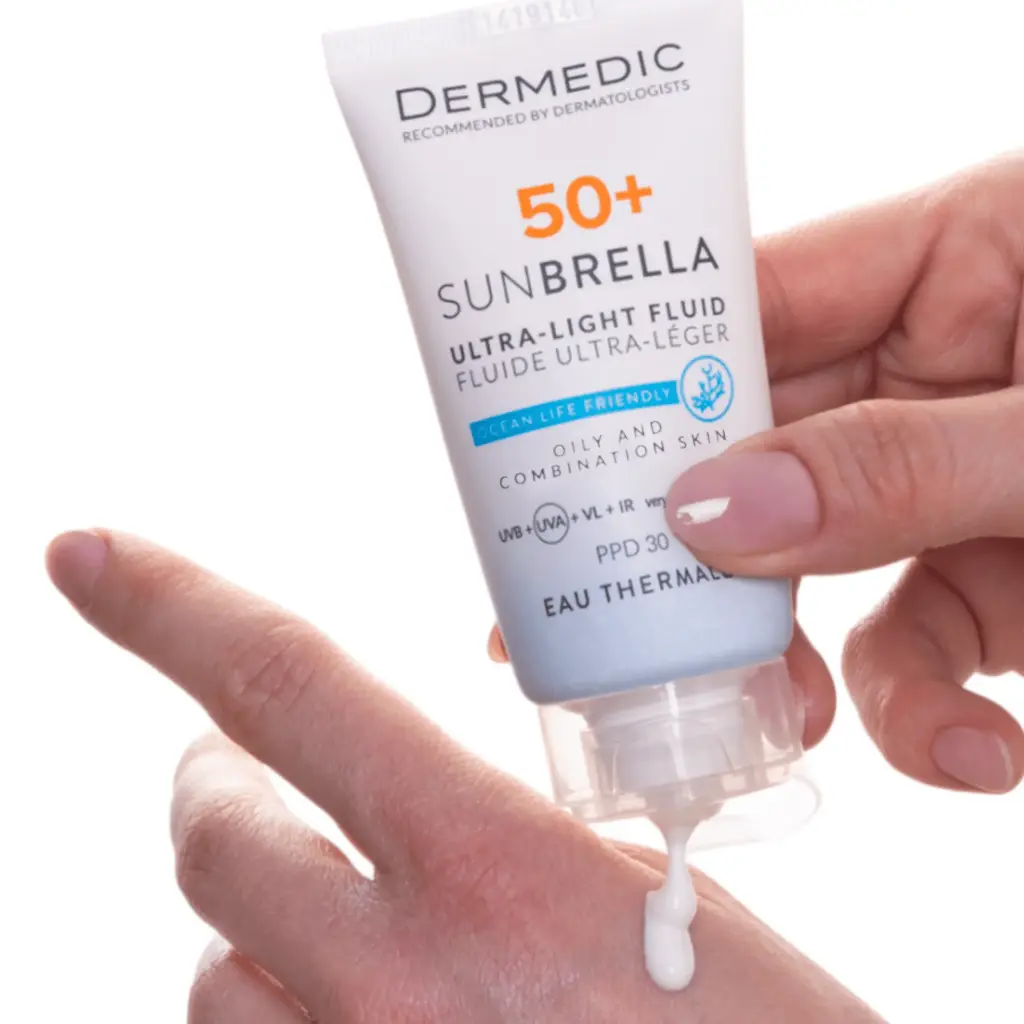 DERMEDIC 50SPF SUNBRELLA ULTRA- LIGHT FLUID OILY AND COMBINATION SKIN 40ML