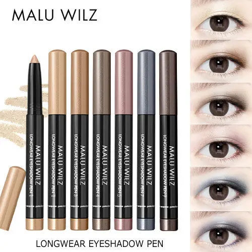 MALU WILZ LONGWEAR EYESHDOW PEN/13 مالو ويلز قلم تحديد العيون طويل الأمد