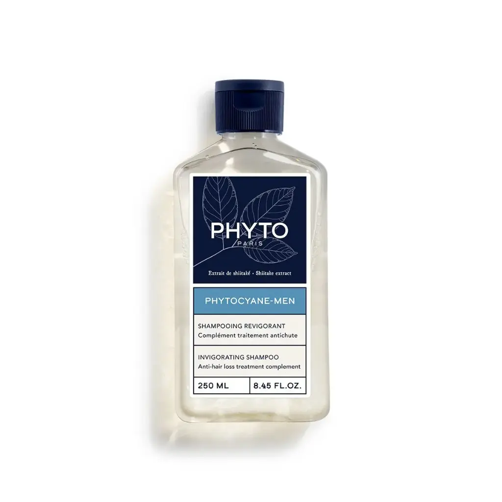PHYTO PHYTOCYANE-MEN INVIGORATING ANTI-HAIR LOSS TREATMENT COMPLEMENT SHAMPOO 250ML