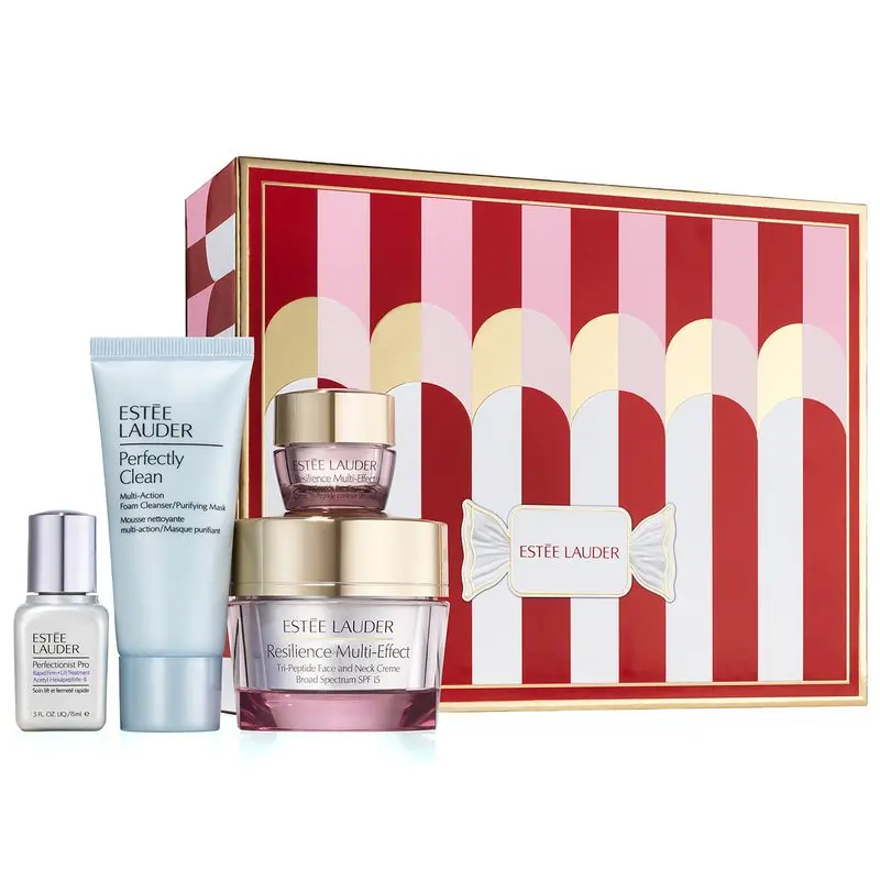 ESTEE LAUDER LIFT + GLOW SKINCARE DELIGHTS SETمجموعة إستي لودر ليفت + جلو للعناية بالبشرة