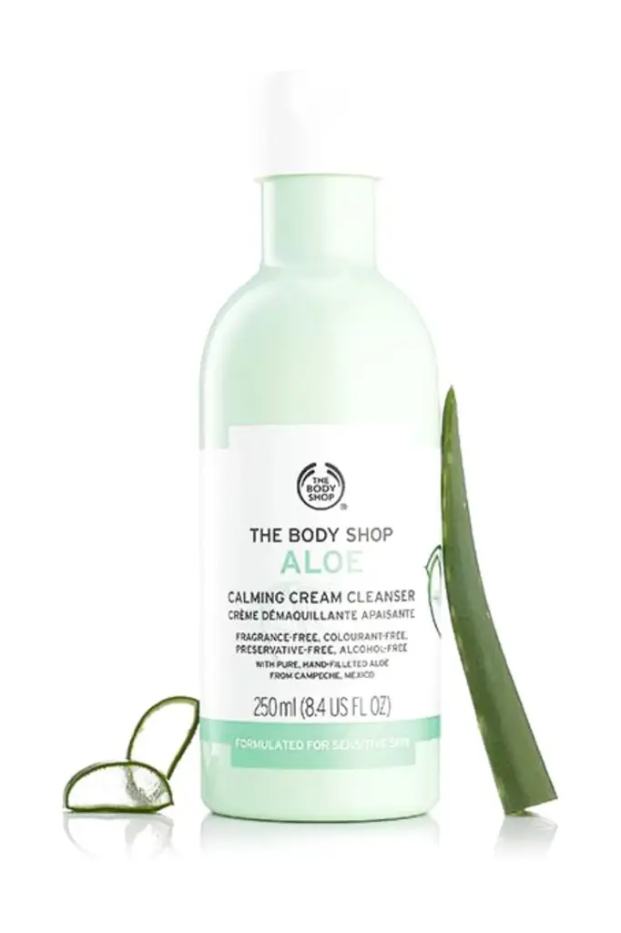 THE BODY SHOP ALOE CREAM CLEANSER 250ML