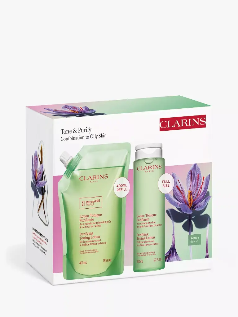 CLARINS TONE & PURIFY COMBINATION TO OILY SKIN
