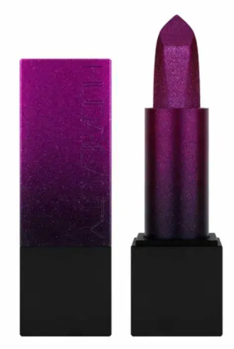   HUDA BEAUTY Metallic Lipstick After Party Purple 