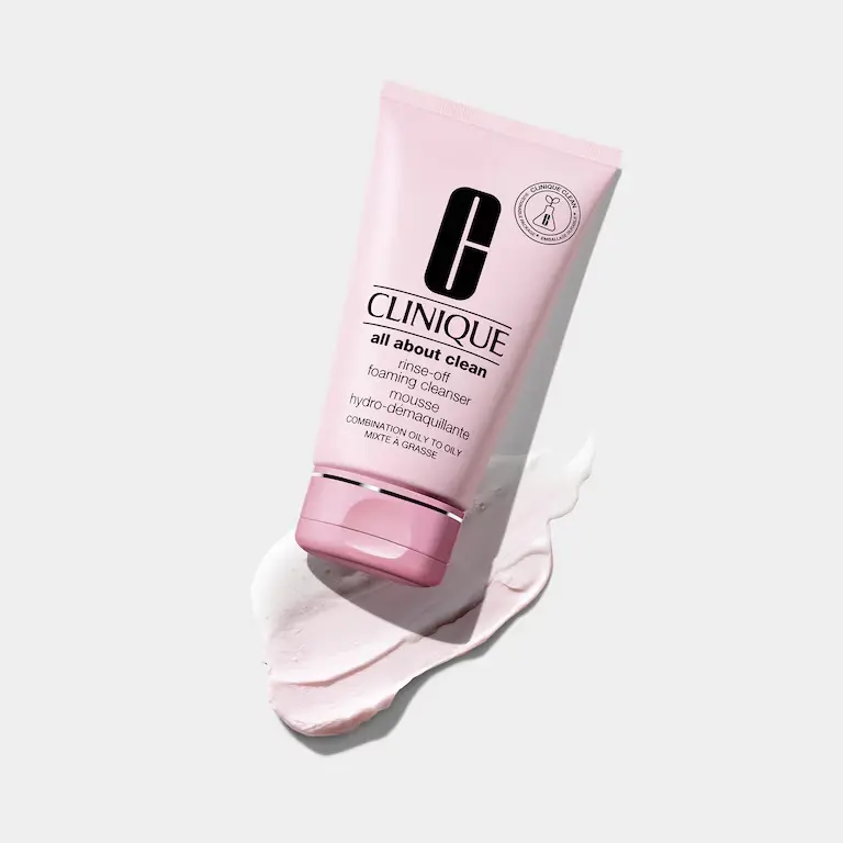 CLINIQUE RINSE-OFF FOAMING 150MLرغوة شطف كلينيك 150 مل