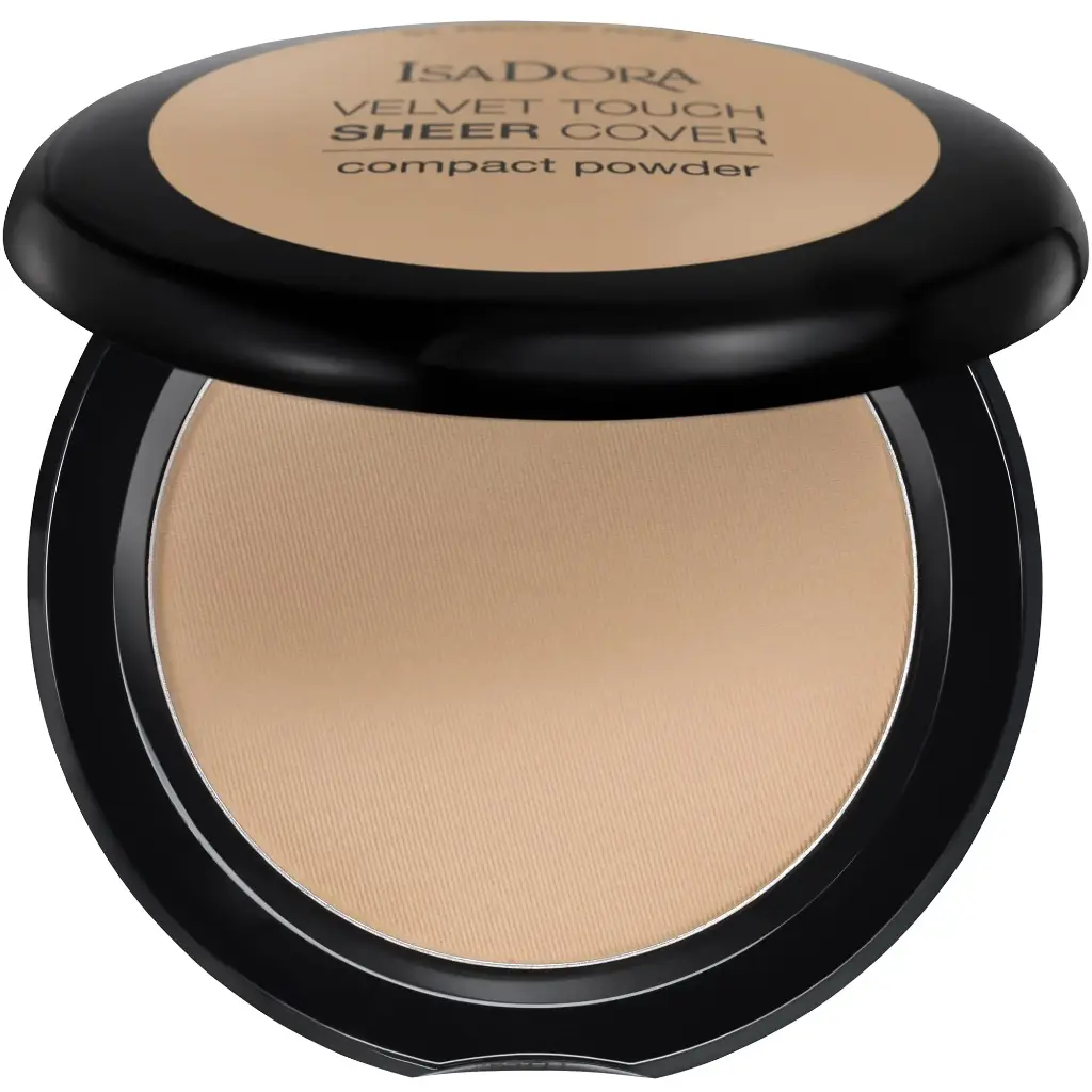 ISADORA VELVET TOUCH SHEER COMPACT POWDER- Neutral Beige 