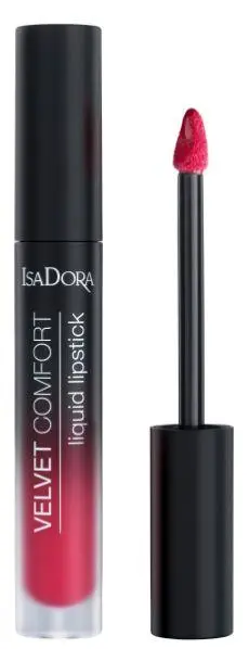  ISADORA Velvet Comfort Liquid Lipstick-Raspberry Kiss 