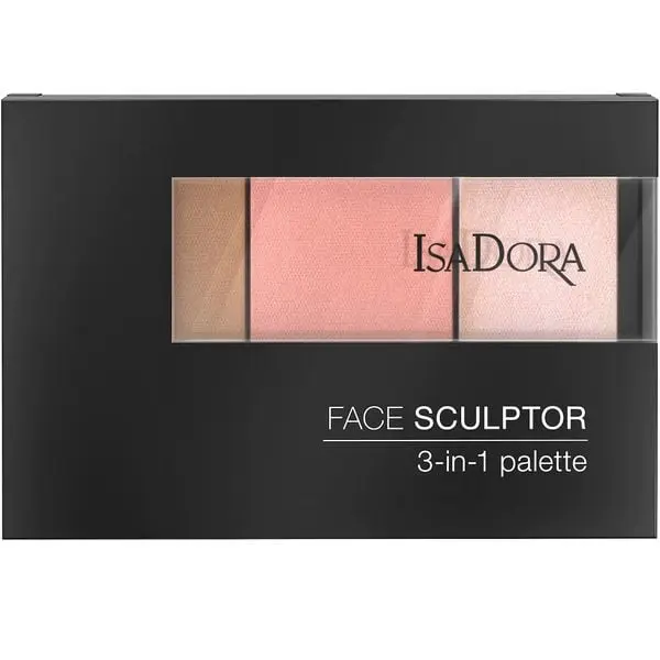  ISADORA FACE SCULPTOR 3-IN-1 PALETTE 62  لوحة إيزادورا فيس سكلبتور 3 في 1 62
