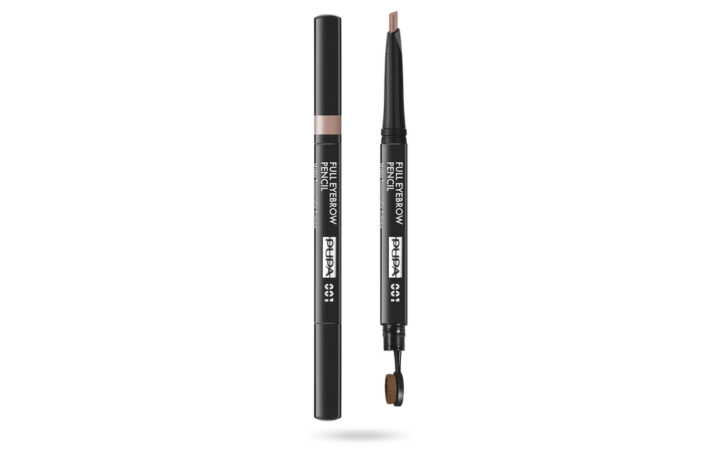 PUPA FULL EYEBROW PENCIL - DARK BROWN قلم حواجب كامل من بوبا - بني غامق