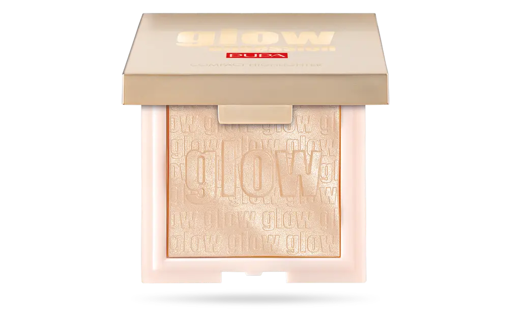 PUPA GLOW OBSESSION COMPACT HIGHLIGHTER-LIGHT GOLD 