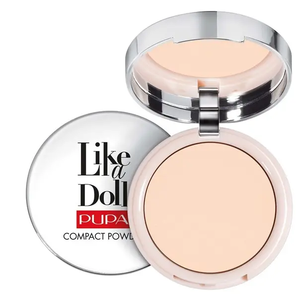 PUPA LIKE A DOLL COMPACT PWD  PORCELAINدمية صغيرة الحجم من البورسلين PWD 