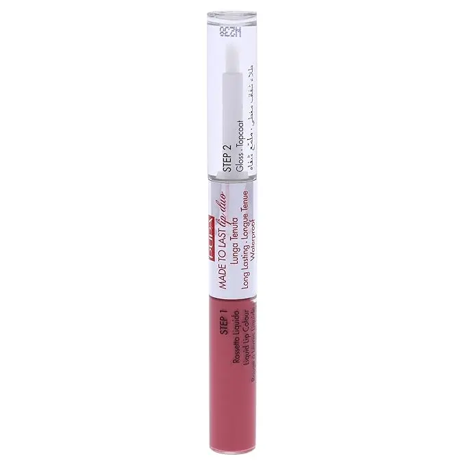 PUPA MADE TO LAST LIP DUO SWEET PINK أحمر شفاه PUPA MADE TO LAST ثنائي اللون وردي حلو