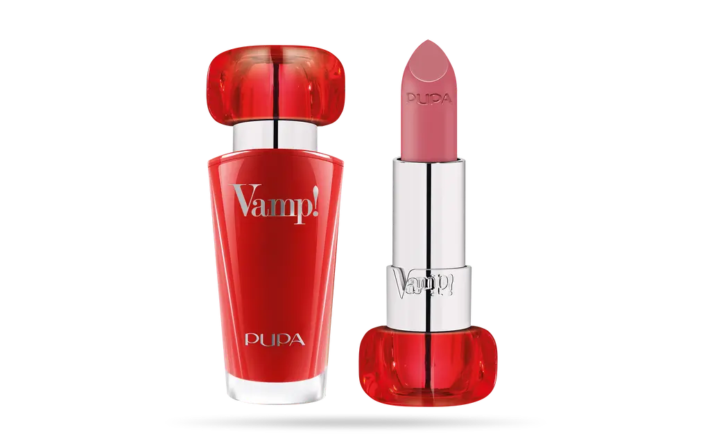 PUPA VAMP! LIPSTICK - TIMELESS ROSE 204أحمر شفاه بوبا فامب! - وردي خالد ٢٠٤