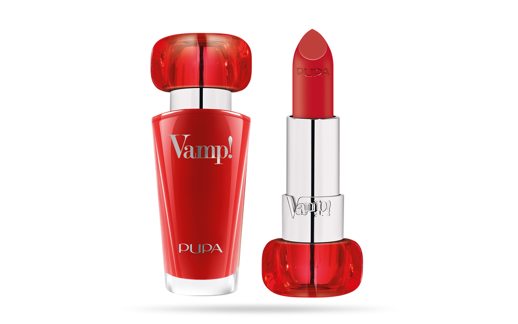 PUPA VAMP! LIPSTICK - ICONIC RED 303أحمر شفاه بوبا فامب! - أحمر أيقوني ٣٠٣