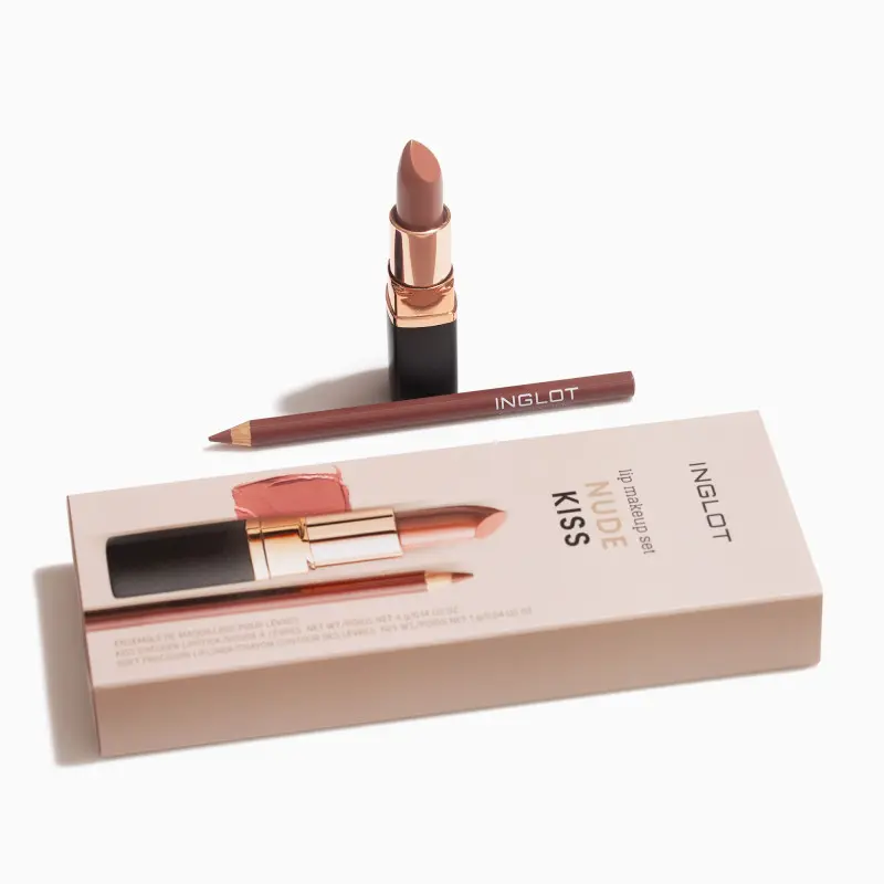 INGLOT LIP MAKEUP SET NUDE KISS