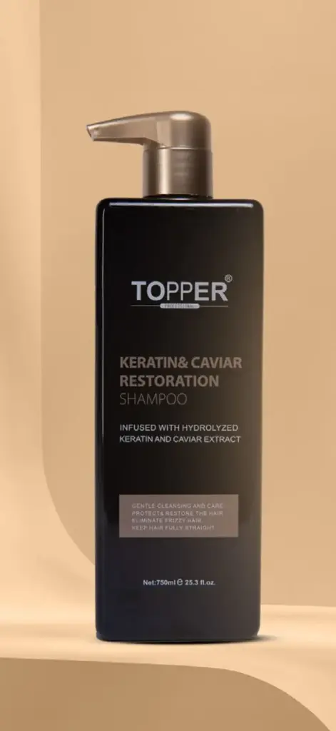 TOPPER KERATIN&CAVIAR SHAMPOO