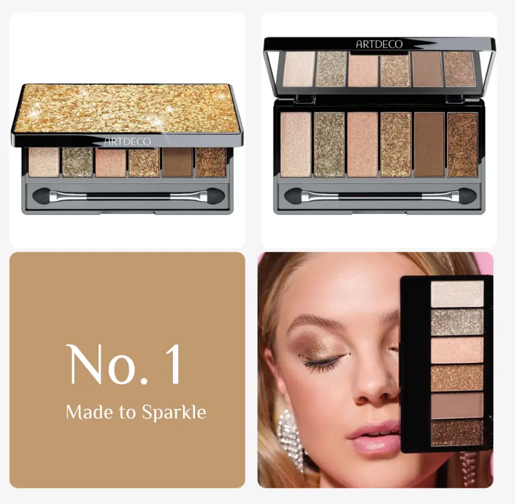 Glittery Eyeshadow Palette 1