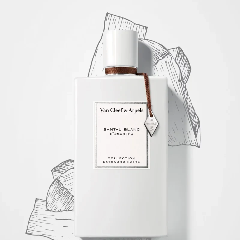 VAN CLEEF ARPELS  SANTAL BLANC