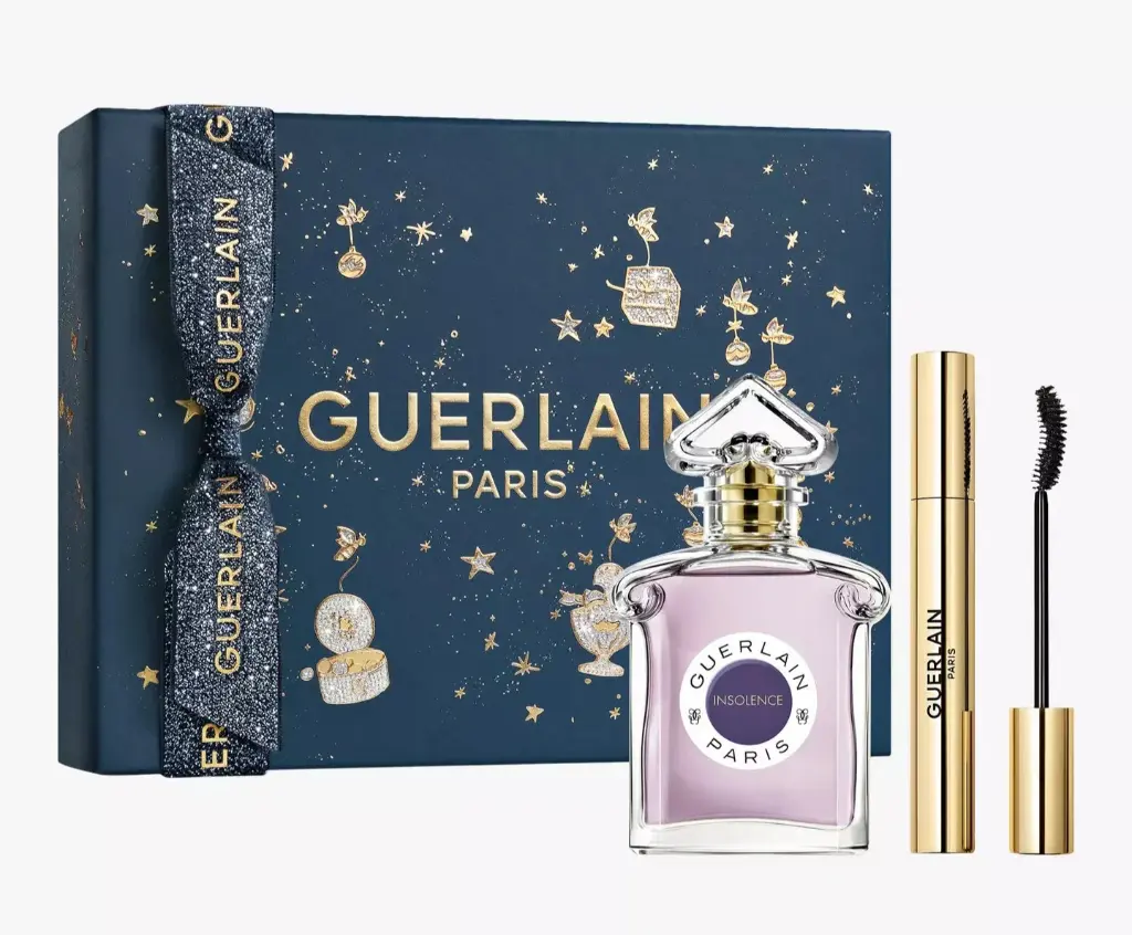 Guerlain Insolence Gift Set 75ml Edp + Noir G 24h Intense Volume Curl –