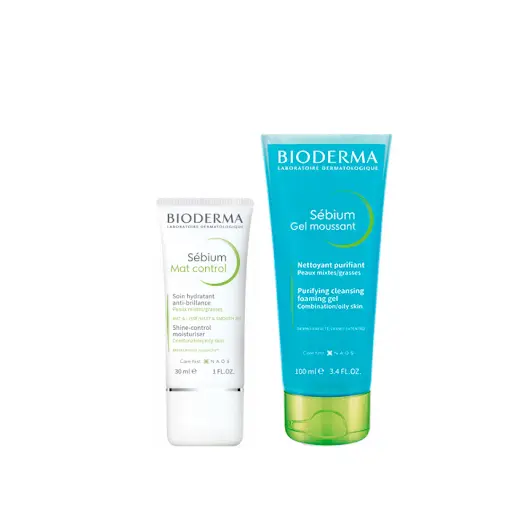  BIODERMA SEBIUM GEL MOUSSANT KIT 45 ML