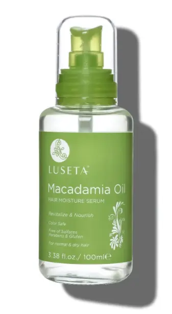 LUSETA MACADAMIA OIL HAIR MOISTURE SERUM 100MLسيروم ترطيب الشعر بزيت المكاديميا من لوسيتا 100 مل