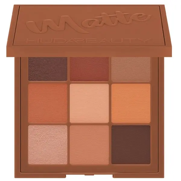 HUDABEAUTY warm matte pallete 