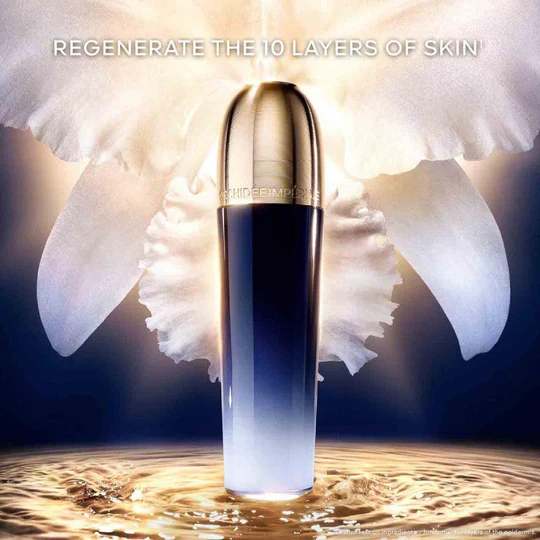 GUERLAIN ORCHIDEE IMPERIALE THE ESSENCEIN LOTION 125ML لوشن جيرلان أوركيد إمبريال ذا إسينسين 125 مل