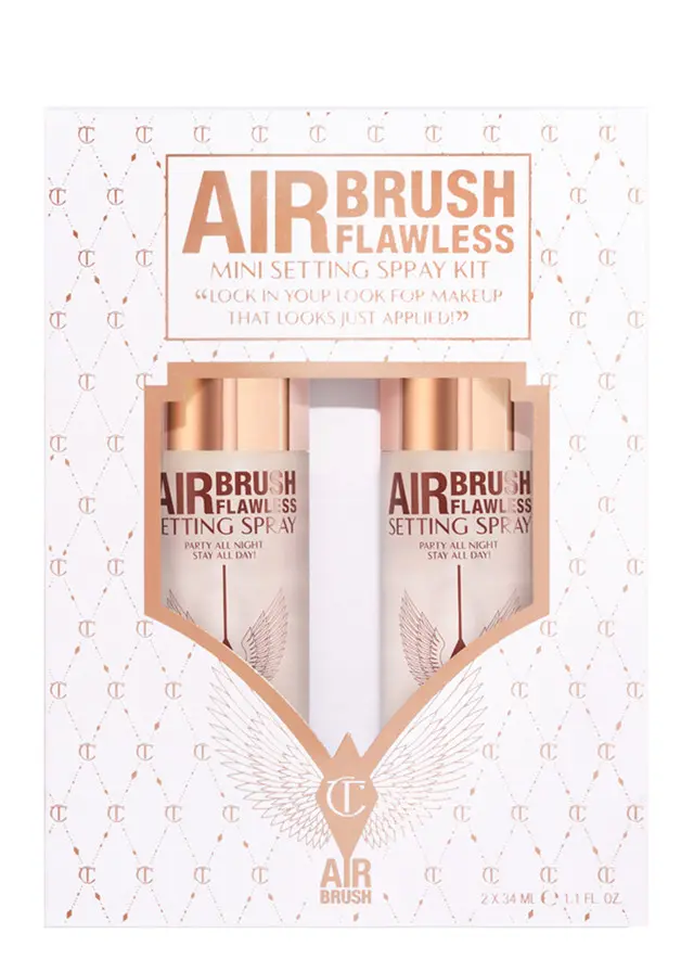 CHARLOTTE TILBURY Mini Airbrush Flawless Setting Spray Duo Set 