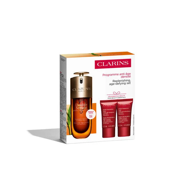 CLARINS REPLENISHING AGE DEFYING SET 
