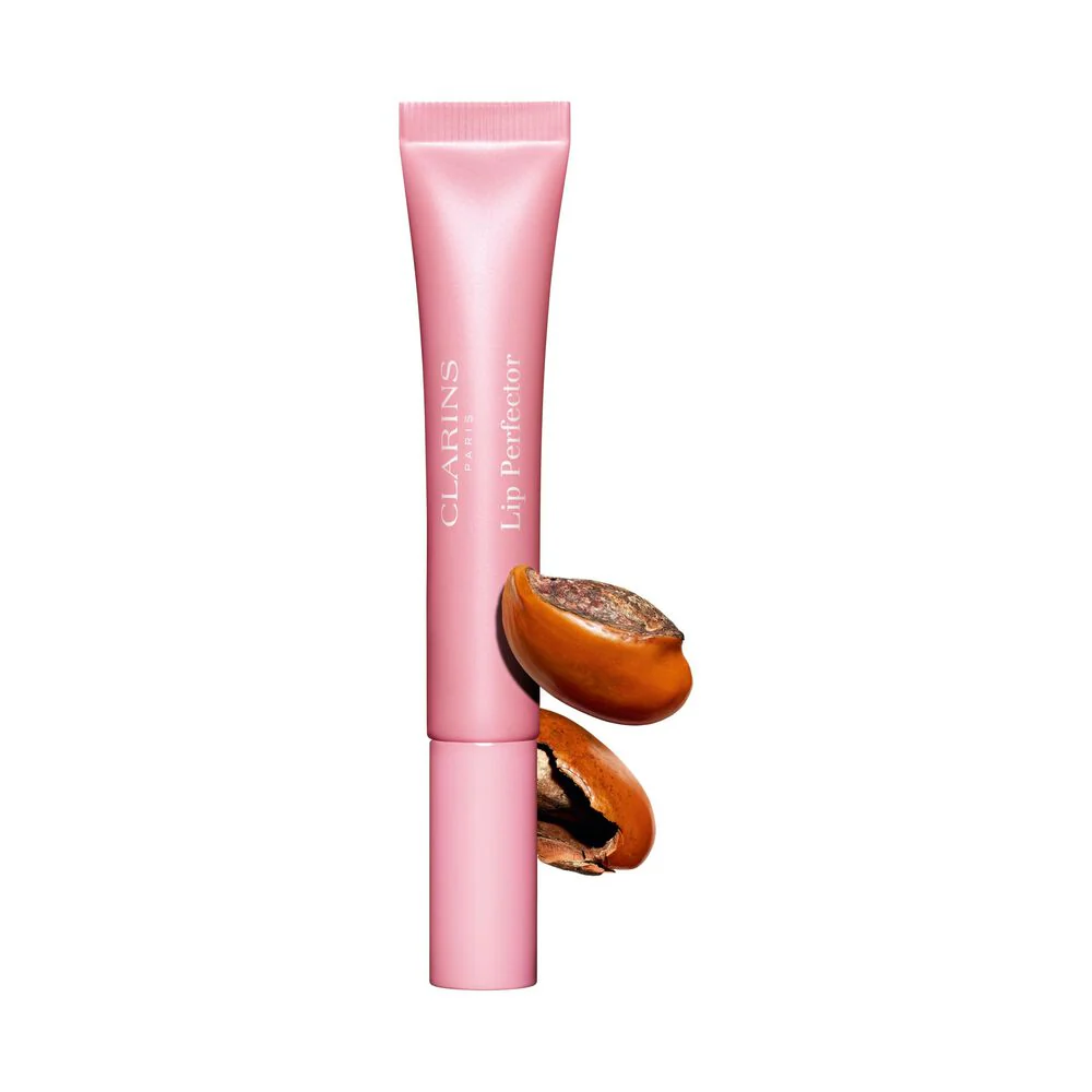 CLARINS LIP PERFECTOR 21SOFT PINK GLOW كلارنس ليب بيرفيكتور 21 لون وردي ناعم متوهج