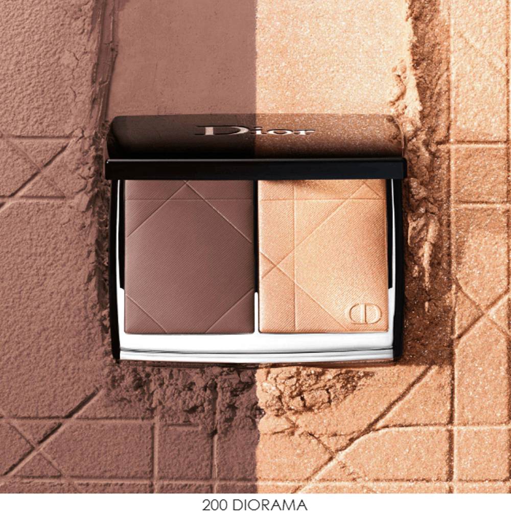 DIOR ROUGE BLUSH COLOUR GLOW 200 DIORAMA CONTOUR GLOW أحمر خدود ديور روج كولور جلو 200 ديوراما كونتور جلو