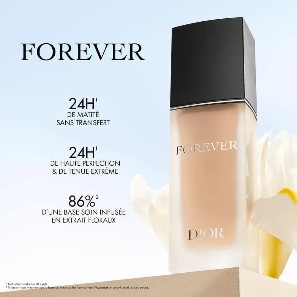 DIOR FOREVER TEINT 24HSANS TRANSFERT 1N NEUTRAL  30ML  ديور فور إيفر تينت 24HSANS ترانسفيرت 1N محايد 30 مل
