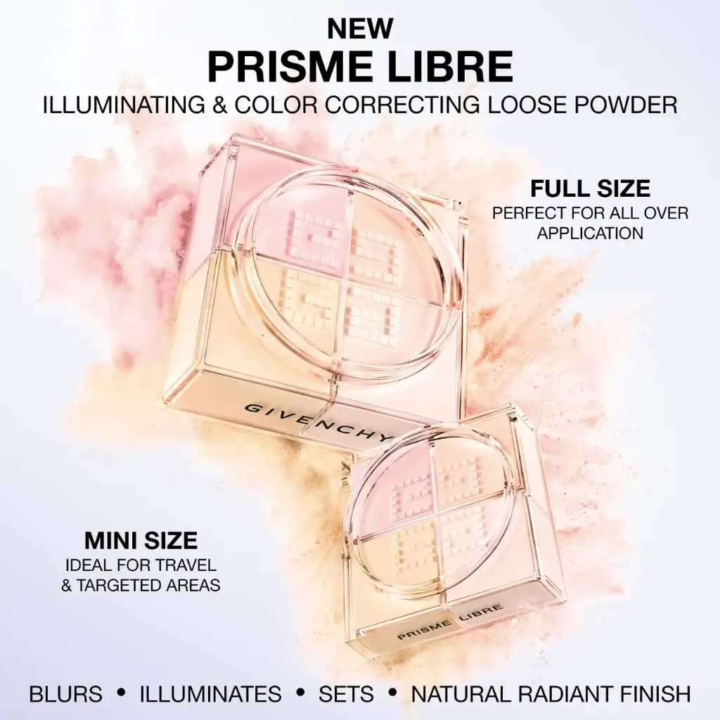 GIVENCHY PRISME LIBRE 4 COLOR LOOSE POWDER VOILE ROSE 03