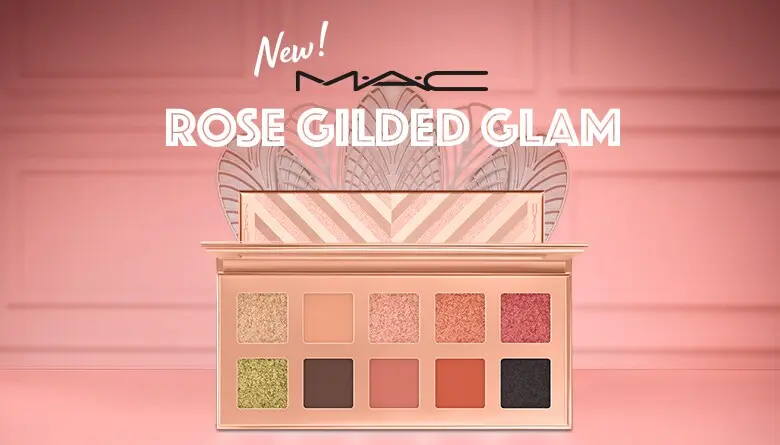 MAC ROSE-GILDED SHADOW PALETTE