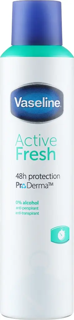 VASELINE ACTIVE FRESH 48h PROTECTION 250ML