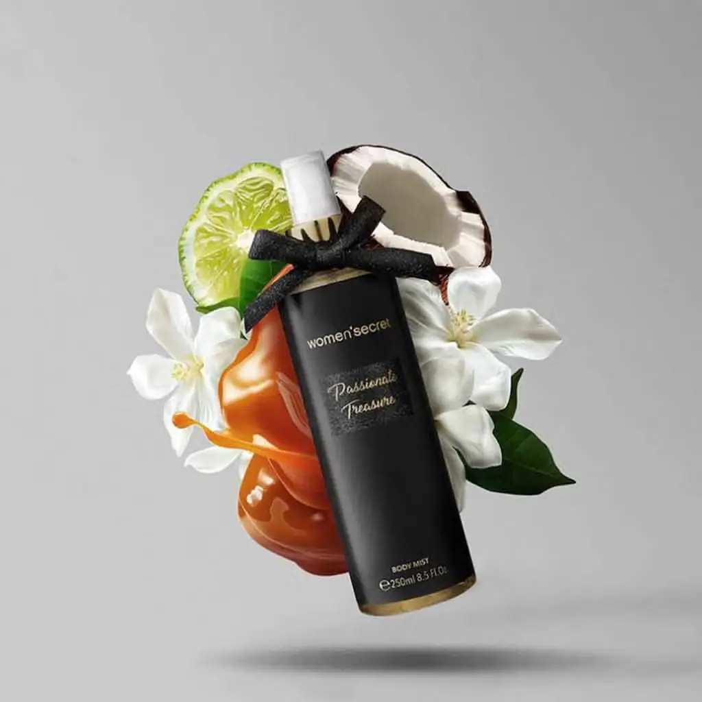  WOMENS SECRET  PASSIONATE TREASURE BODY MIST 250ML 